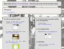 Tablet Screenshot of loutan.net